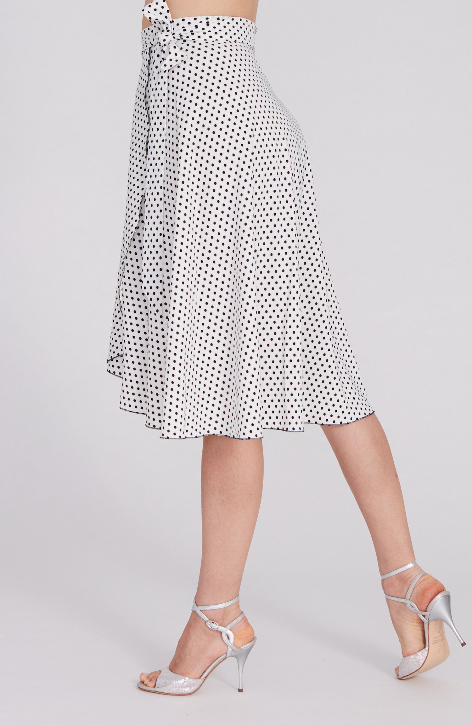 COCO White Polka Dot Skirt