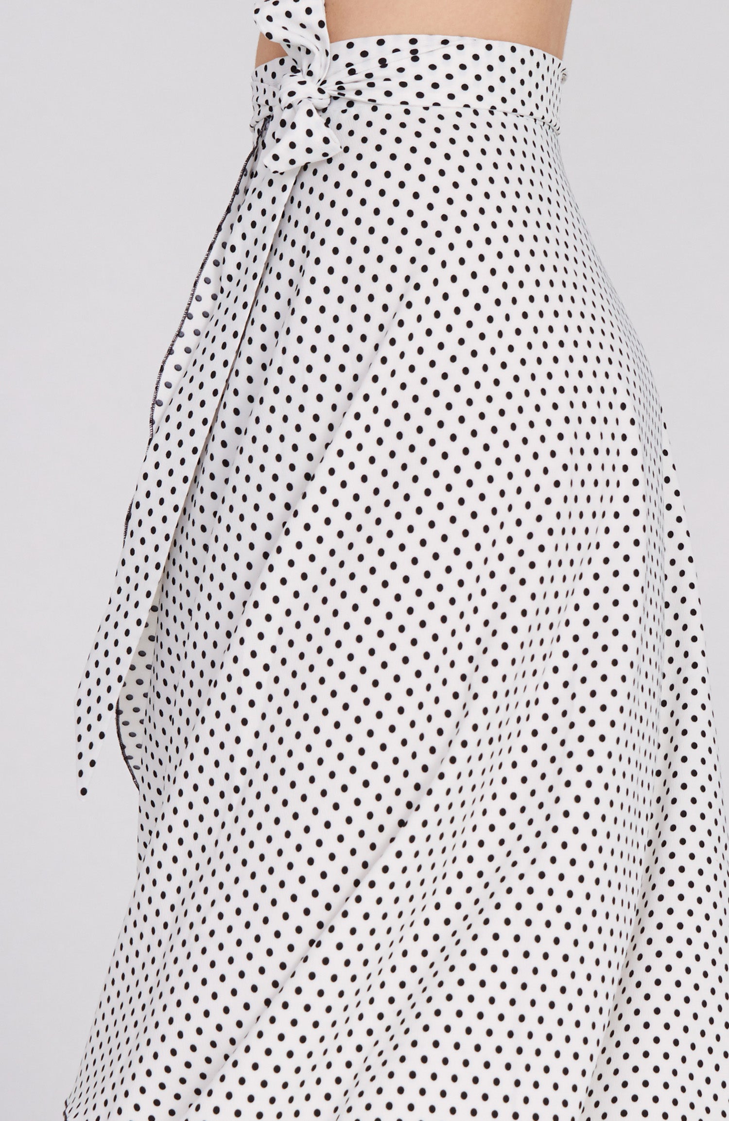 COCO White Polka Dot Skirt