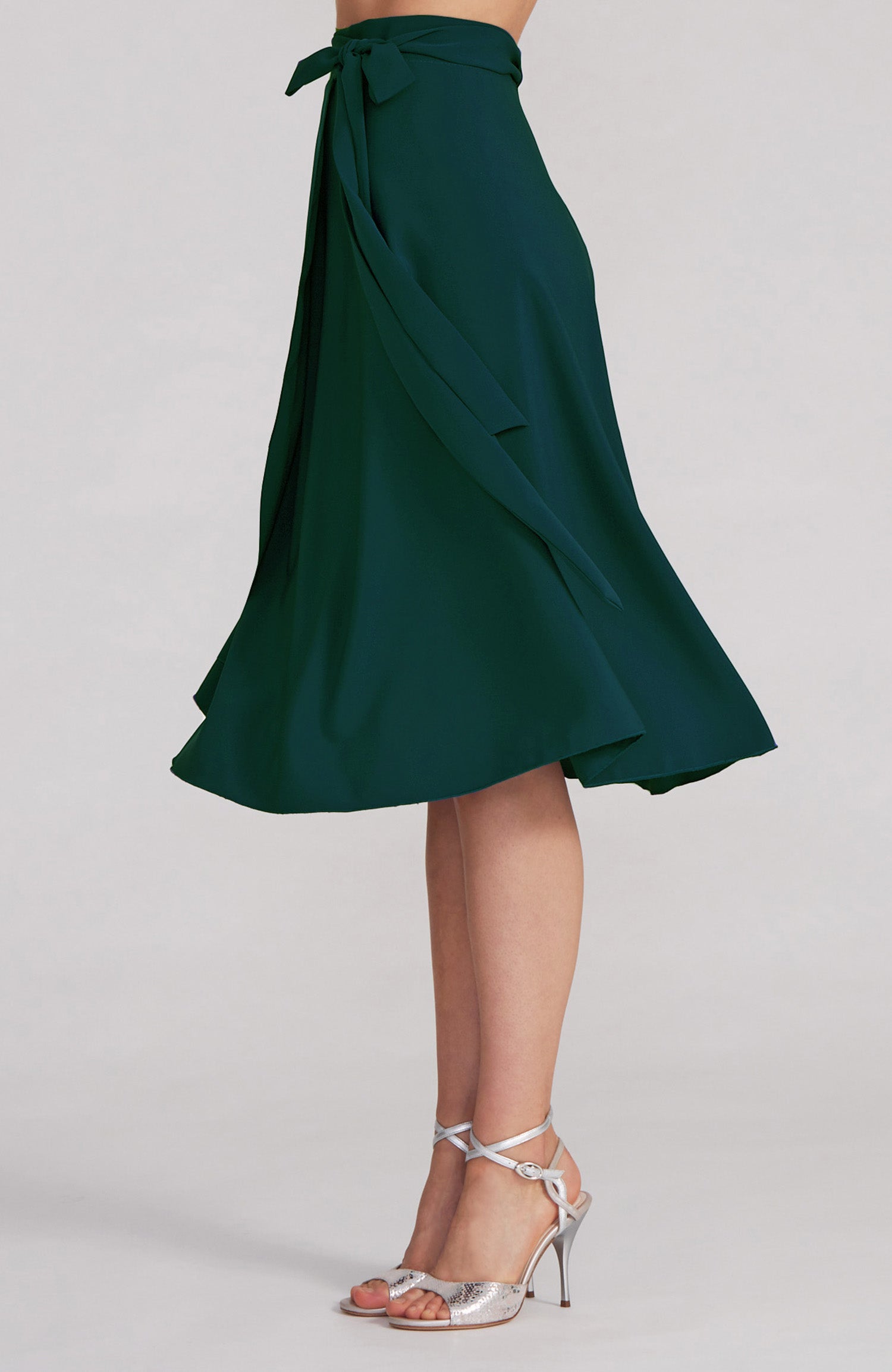 COCO Green Tango Wrap Skirt