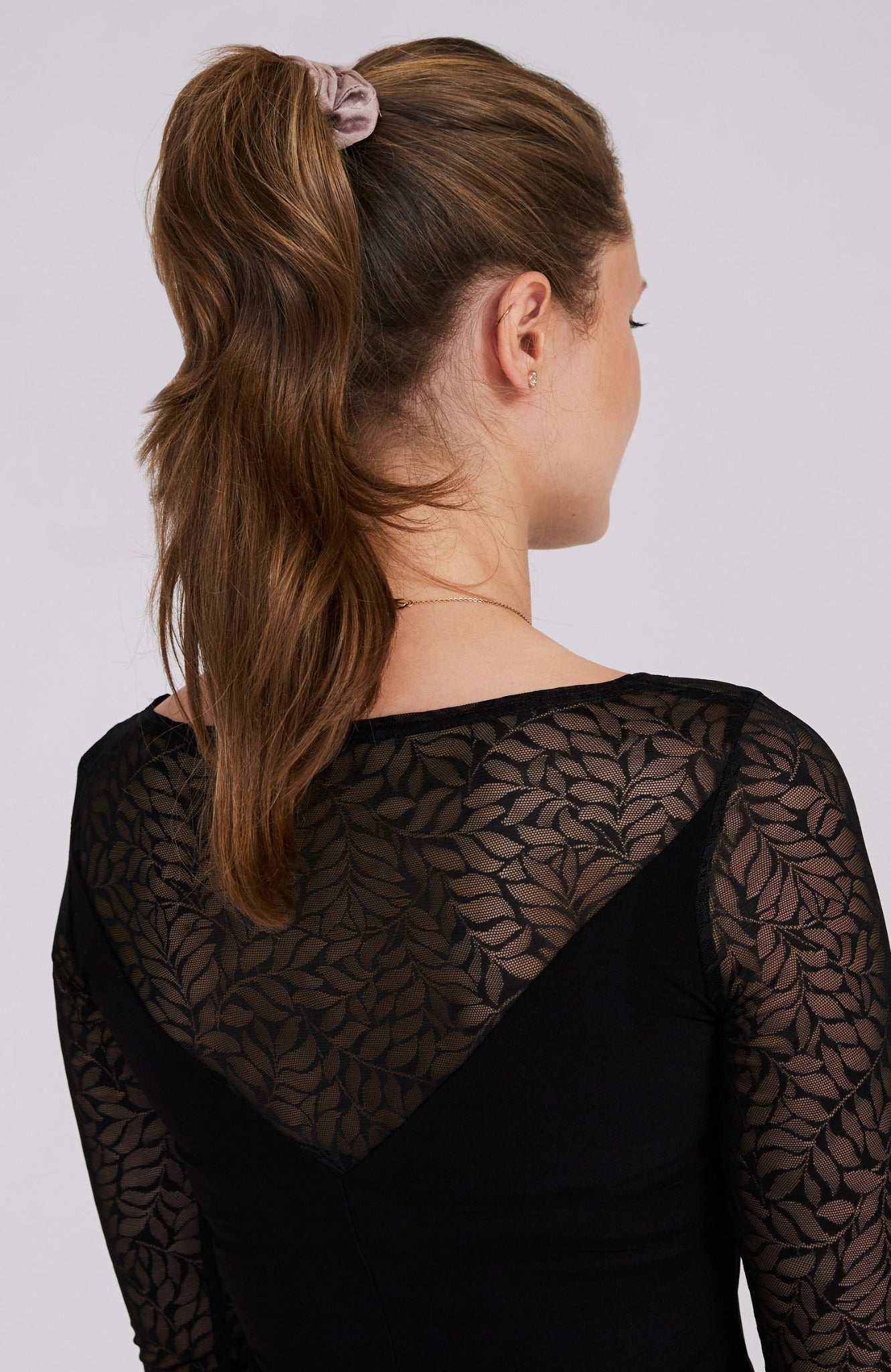 lace top with sleeves