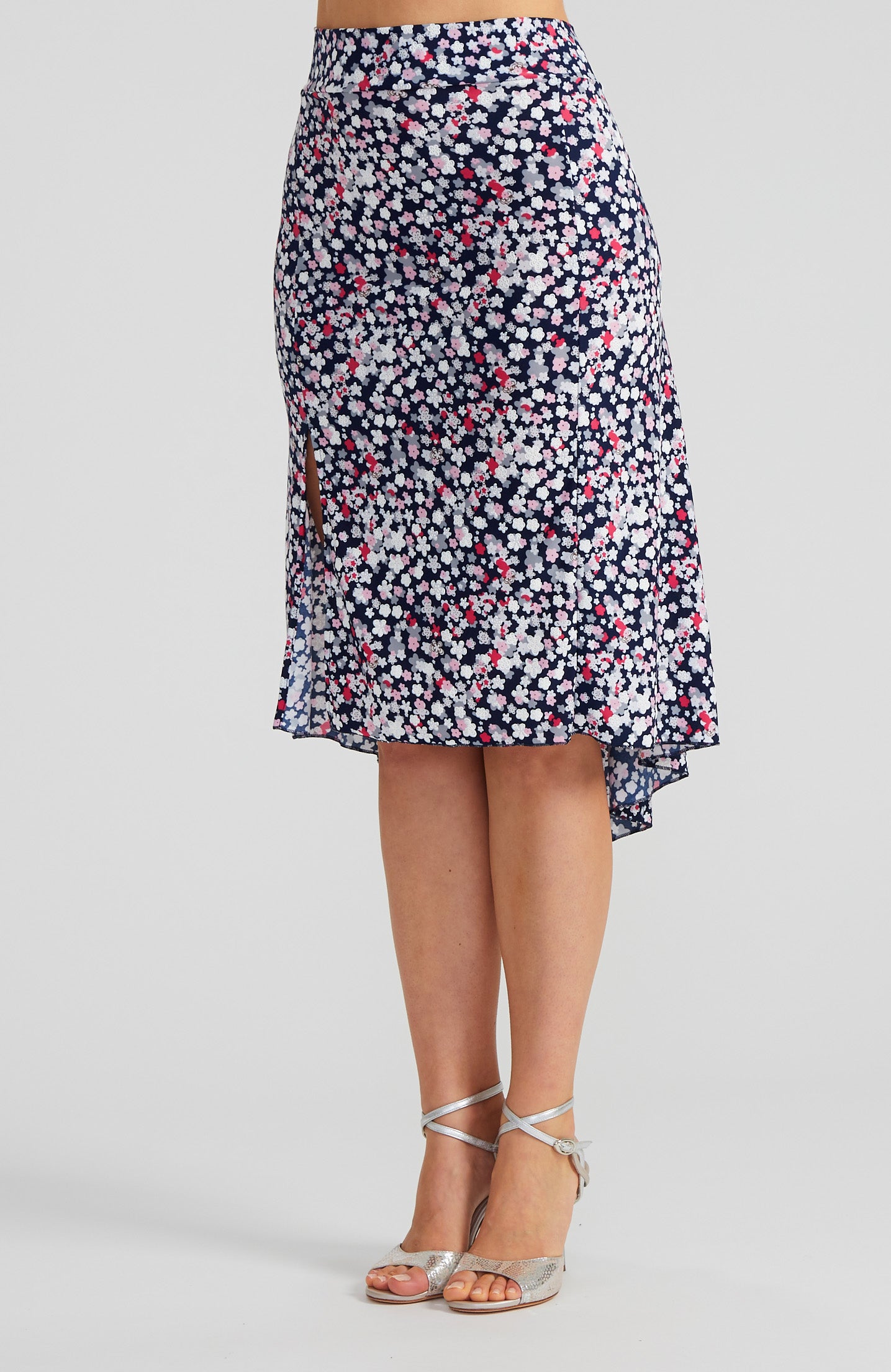 PAOLA Blossom Tango Skirt with Slit