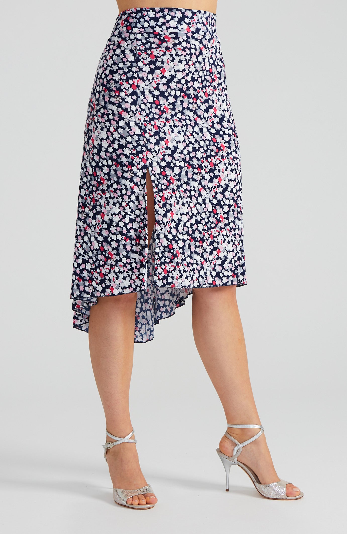 PAOLA Blossom Tango Skirt with Slit