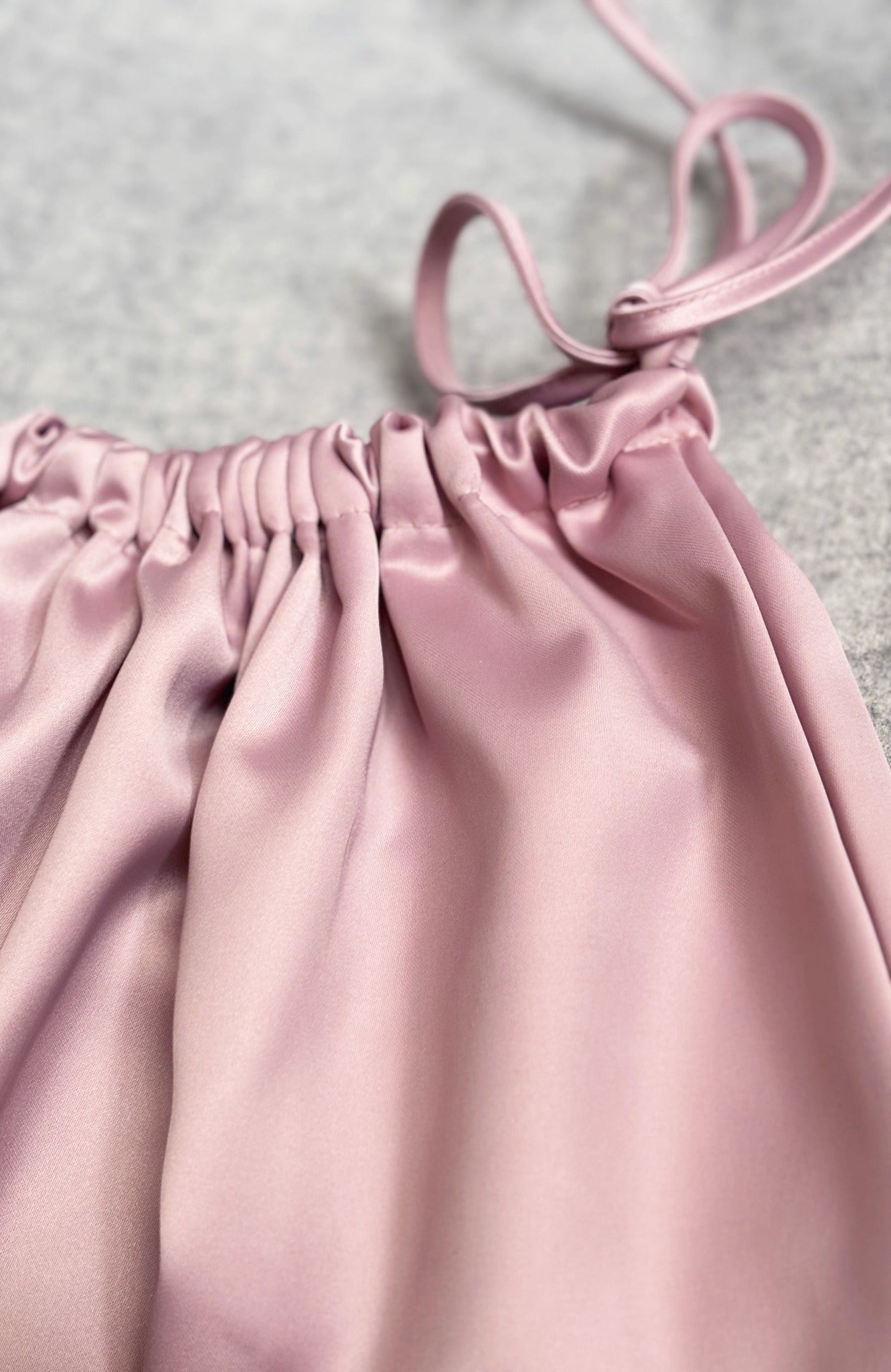 LIN Satin Waistband with Complimentary Matching Shoe Bag