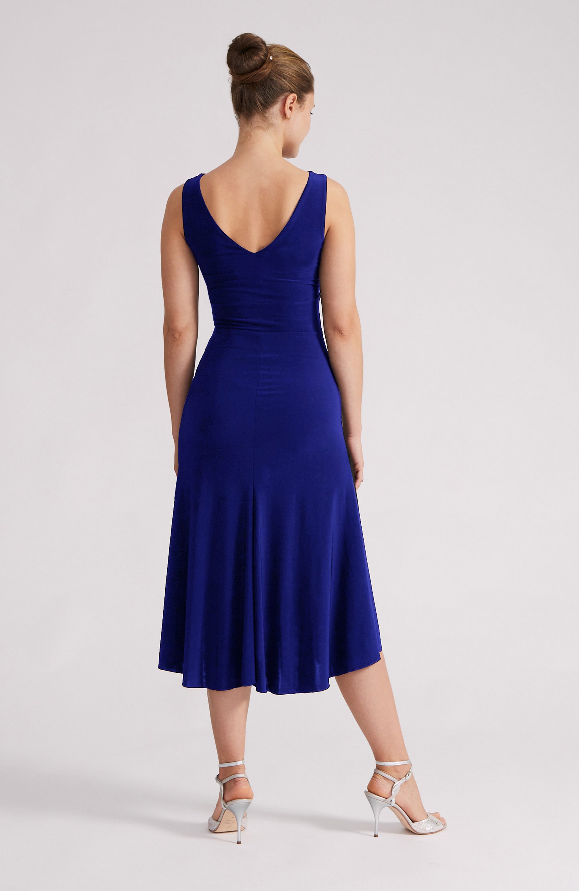 CARLA Royal Blue Argentine Tango Dress