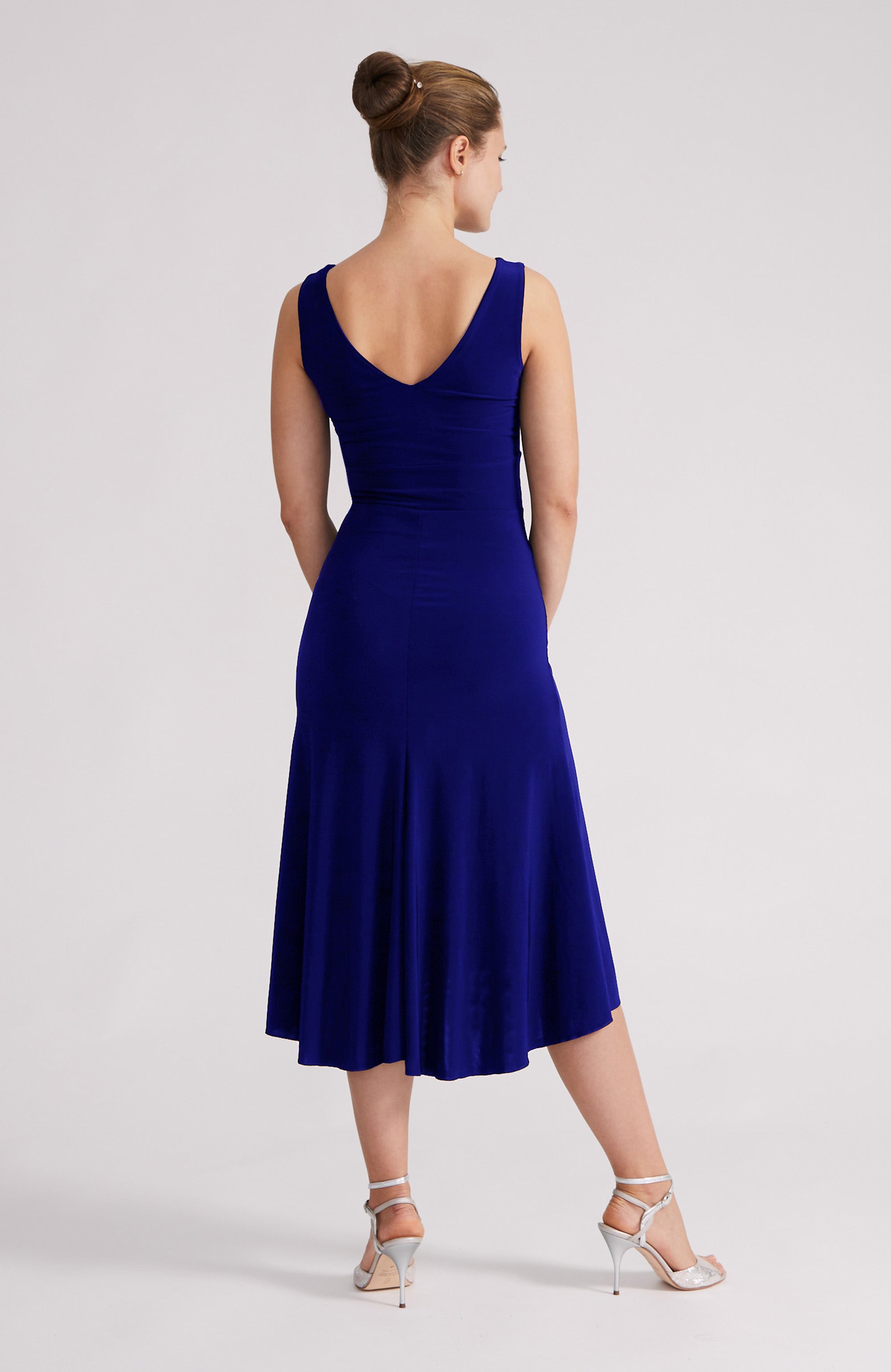 CARLA Royal Blue Argentine Tango Dress