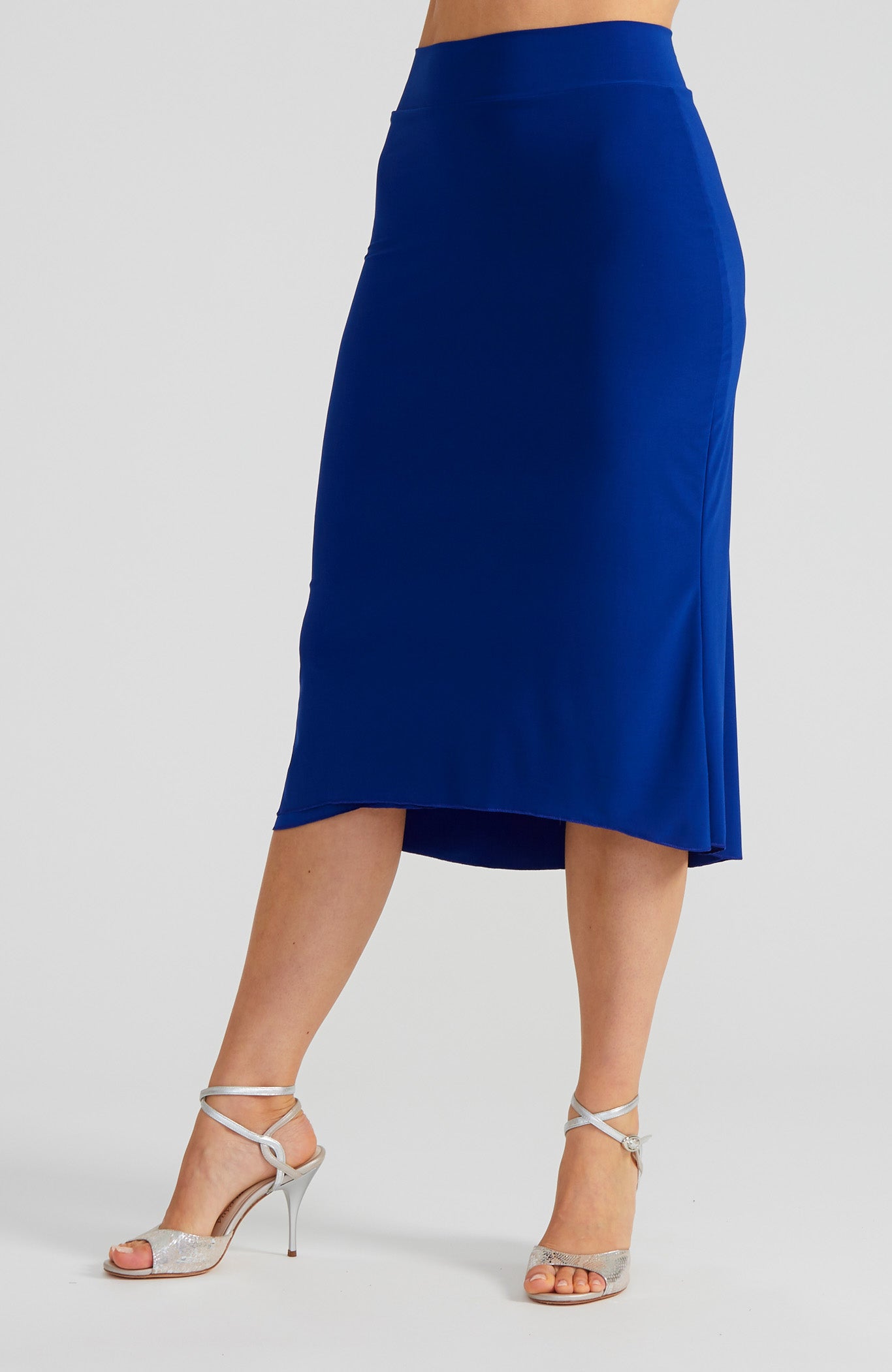 JAZMIN Jupe Godet Tango en Bleu Royal