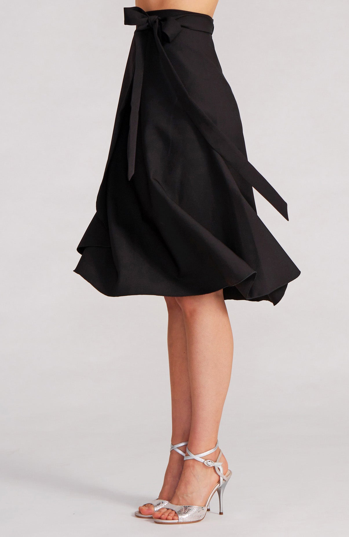COCO Black Tango Wrap Skirt