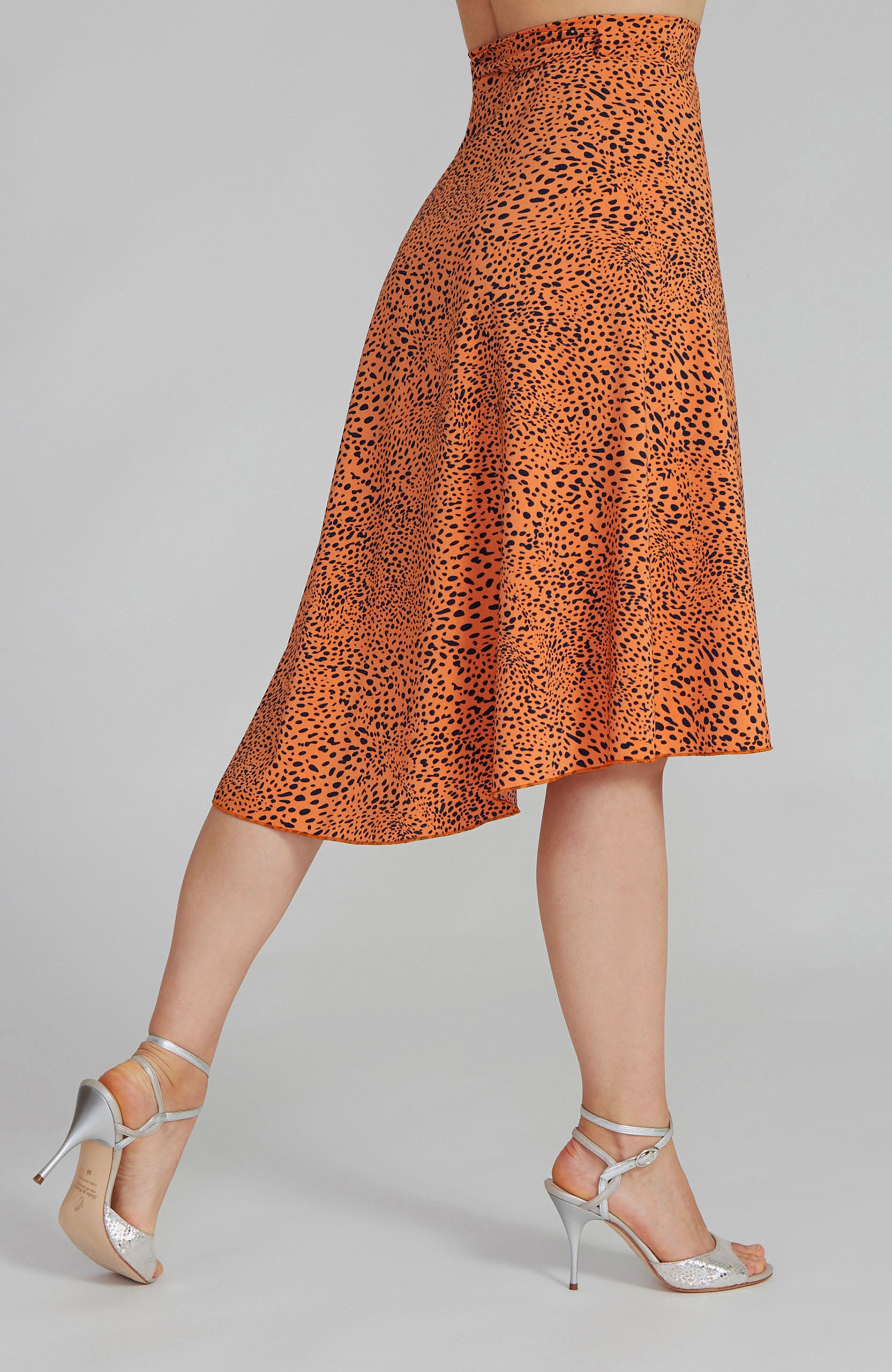 COCO Leopard Spot Wrap Skirt
