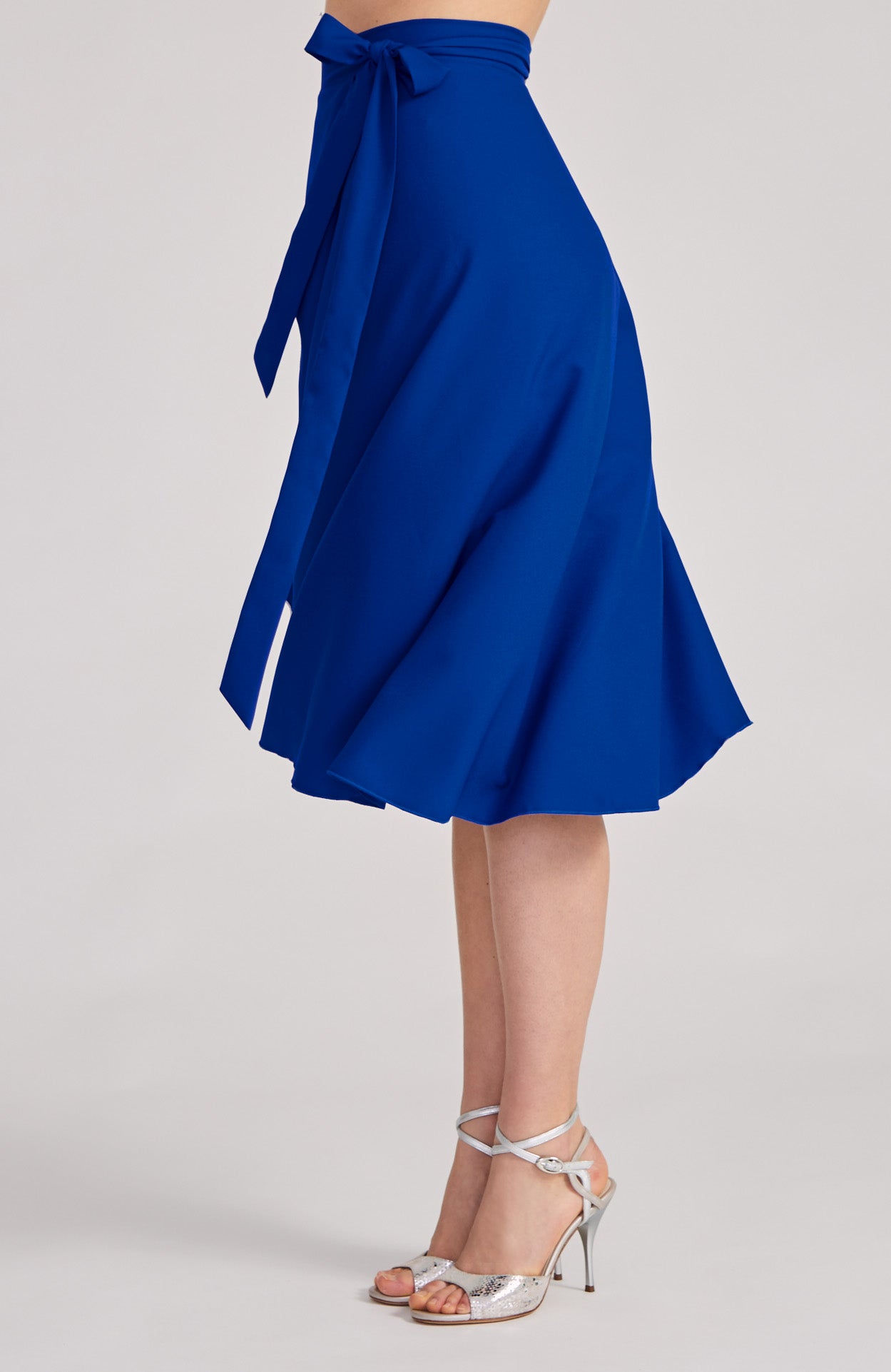 Jupe portefeuille Tango bleu royal COCO
