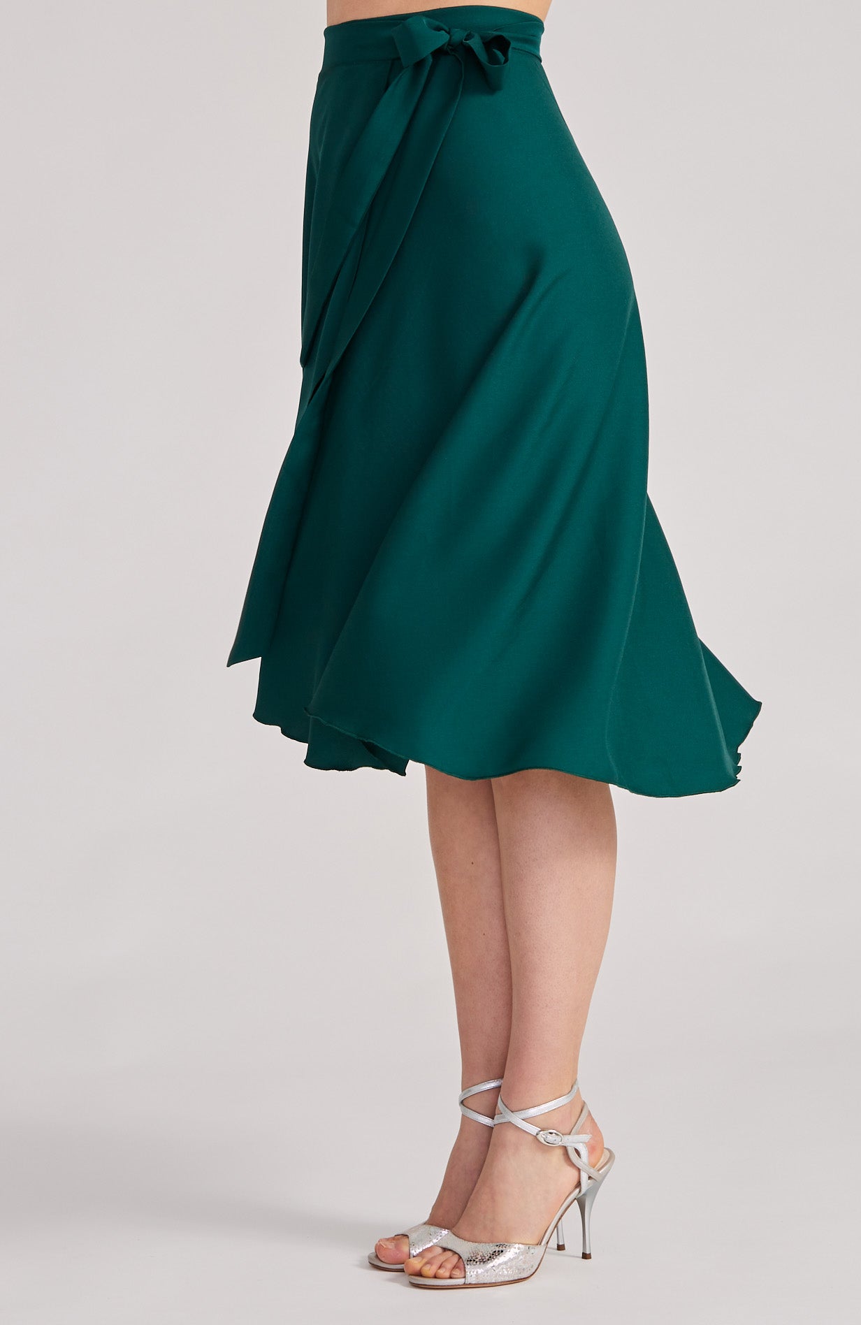 green argentine tango skirt