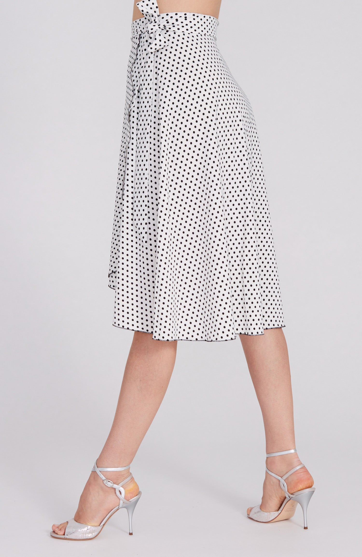 COCO White Polka Dot Skirt