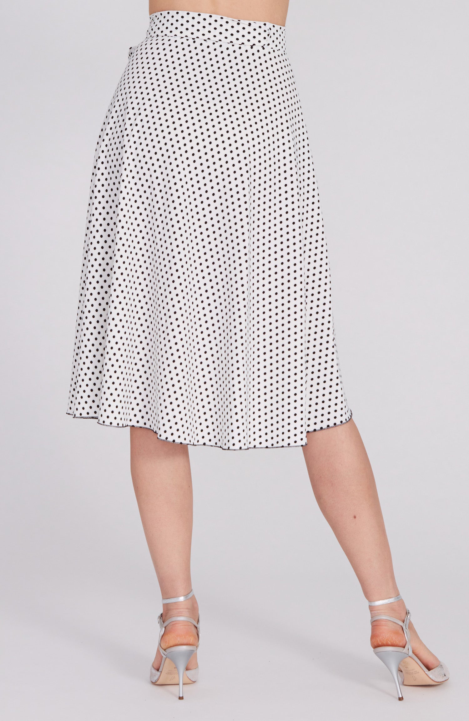 COCO White Polka Dot Skirt