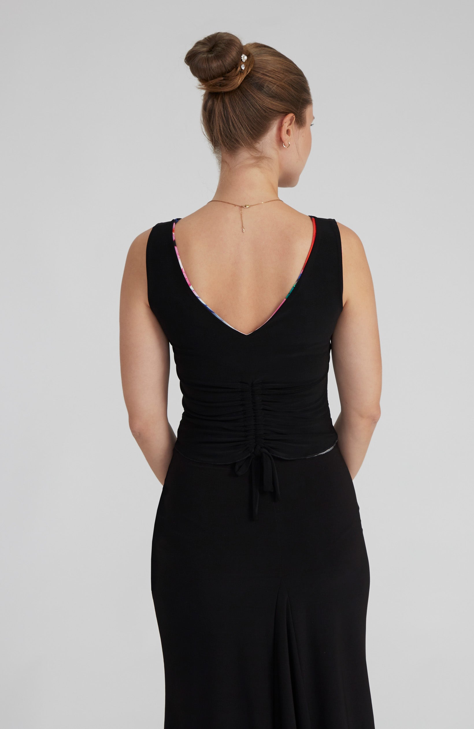 DORA Wendeshirt in farbenfrohem Print & Schwarz