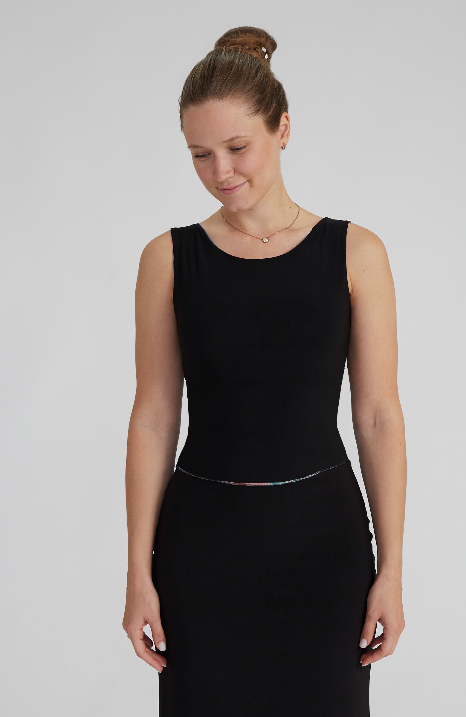 DORA Wendeshirt in farbenfrohem Print & Schwarz