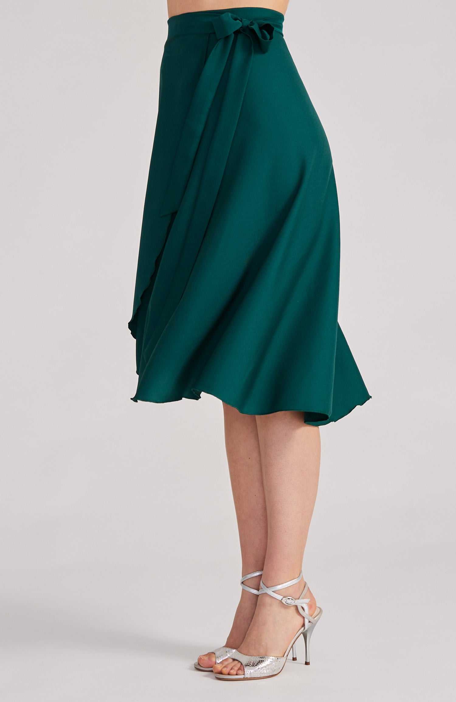 Green Tango Wrap Skirt - COCO