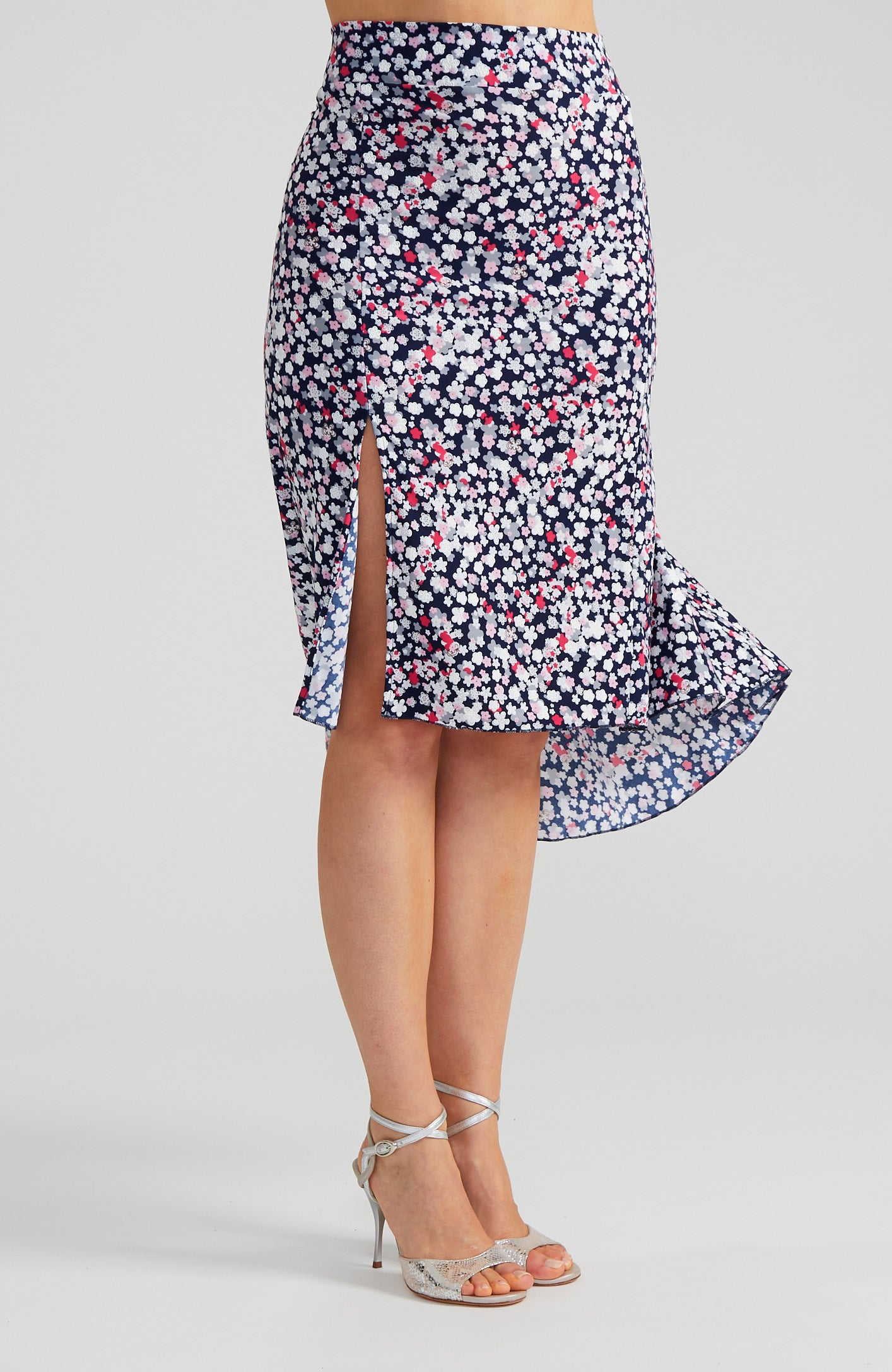 PAOLA Cherry Blossom Tangorock mit Schlitz