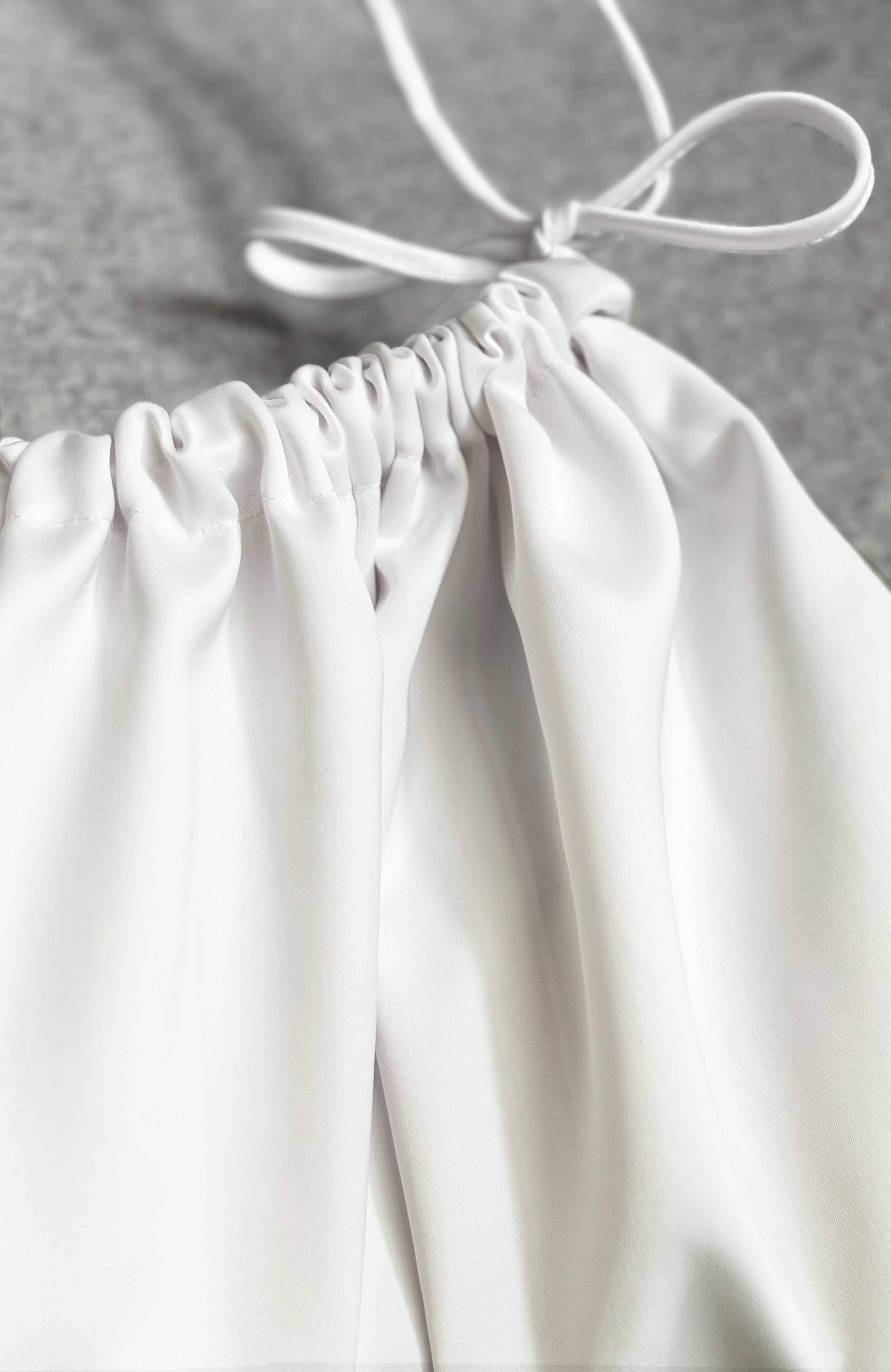 LIN Satin Waistband with Complimentary Matching Shoe Bag