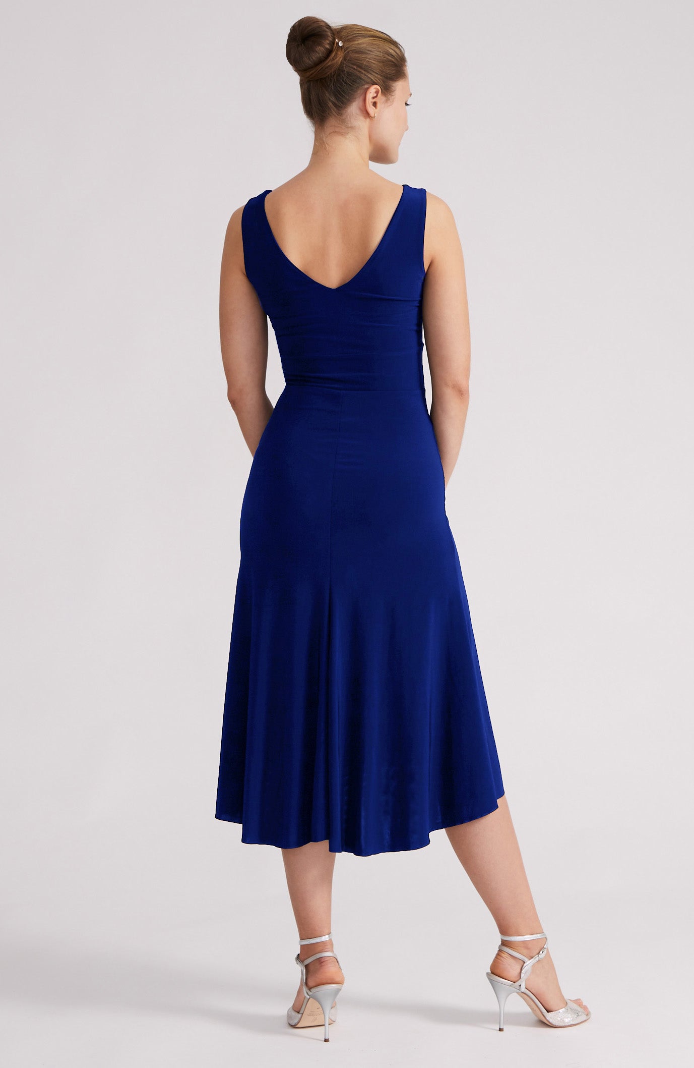 CARLA - Königsblaues argentinisches Tangokleid