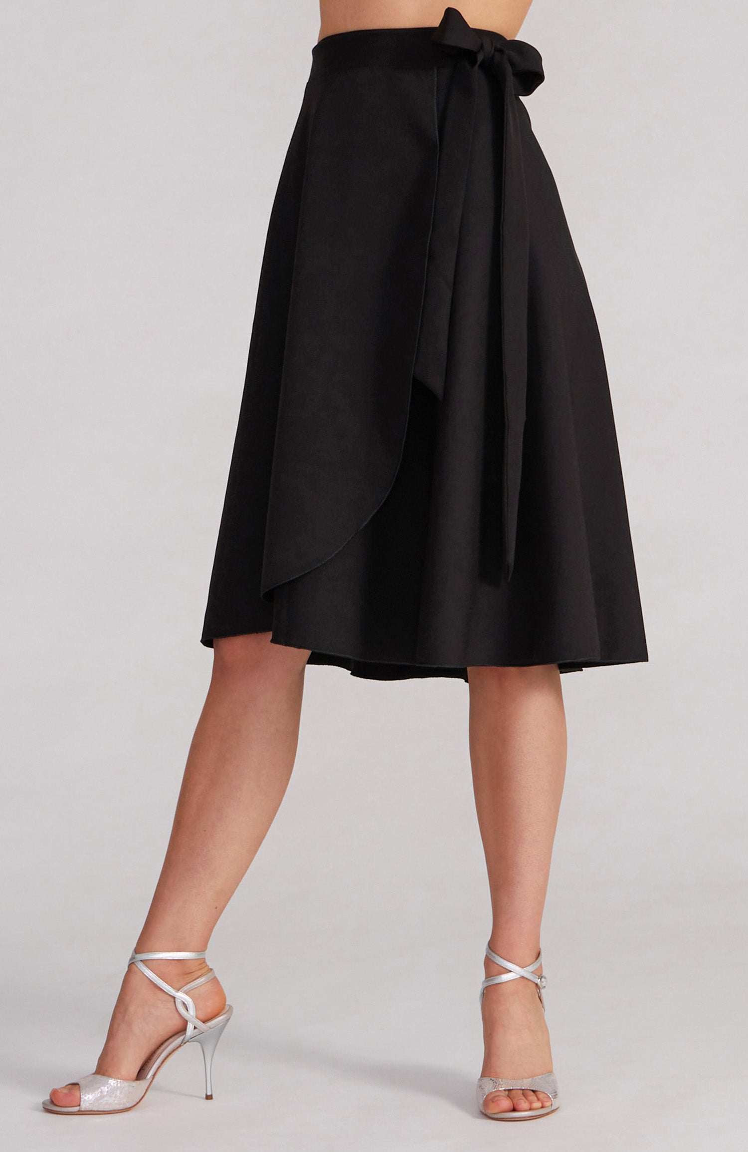 COCO Black Tango Wrap Skirt