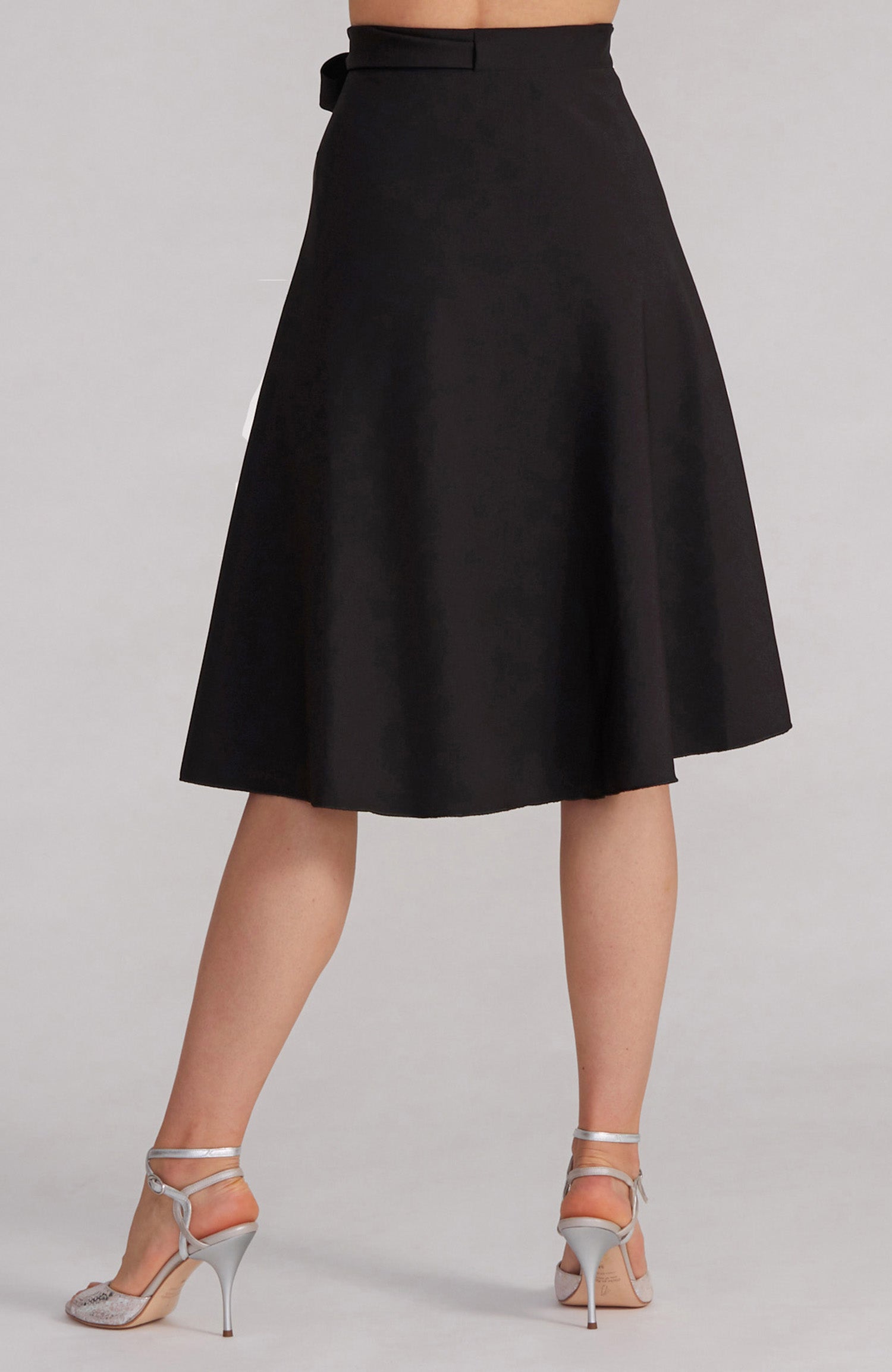 COCO Schwarzer Tango-Wickelrock