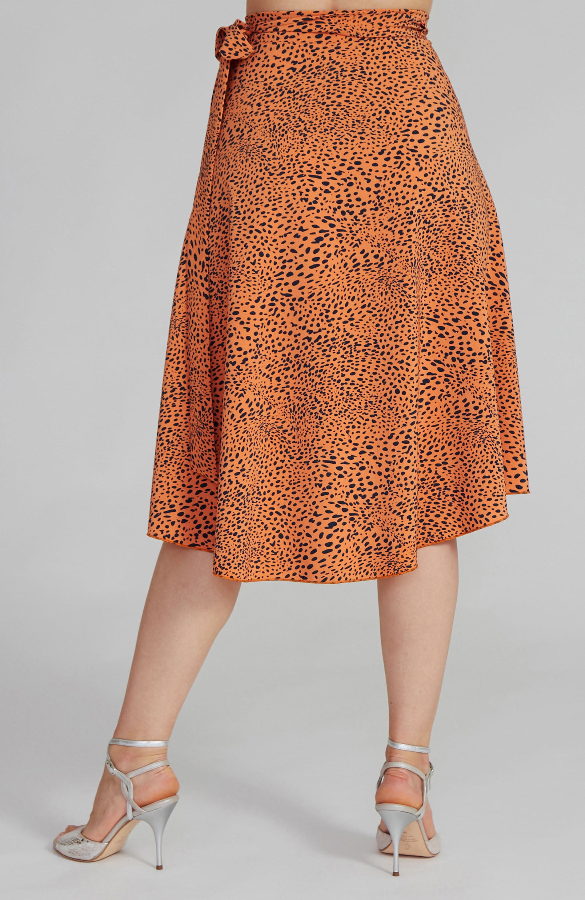 COCO Oranger Rock mit Punkten